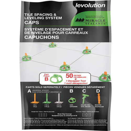 Capuchons universels Miracle Sealants Levolution R.M.G. Prévention