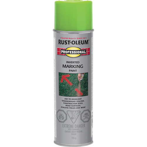 Inverted Marking Paint Spray, Aerosol Can R.M.G. Prévention