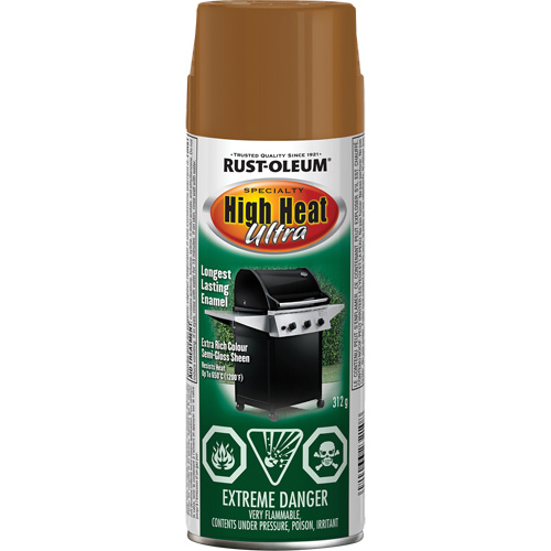 Specialty High Heat Ultra Enamel Spray Paint, Aerosol Can, Aged Copper R.M.G. Prévention
