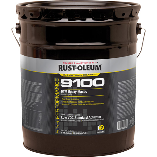 9100 System DTM Epoxy Mastic Standard 250 VOC Activator, 5 gal., Pail R.M.G. Prévention