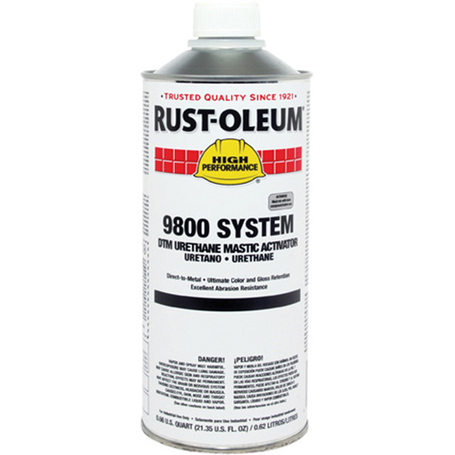 Activateur pour le syst&egrave;me de mastic &agrave; lur&eacute;thane 9800 DTM, 946 ml R.M.G. Prévention
