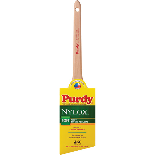 Nylox Dale Paint Brush, Nylon, Wood Handle, 3" Width R.M.G. Prévention