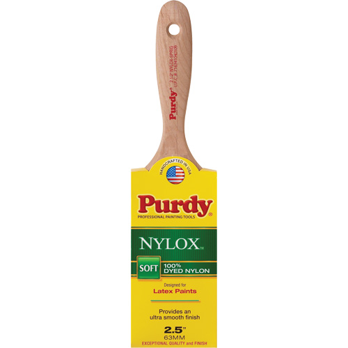 Nylox Sprig Paint Brush, Nylon, Wood Handle, 2-1/2" Width R.M.G. Prévention