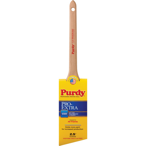 Pro-Extra Dale Paint Brush, Blended Material, Wood Handle, 2-1/2" Width R.M.G. Prévention