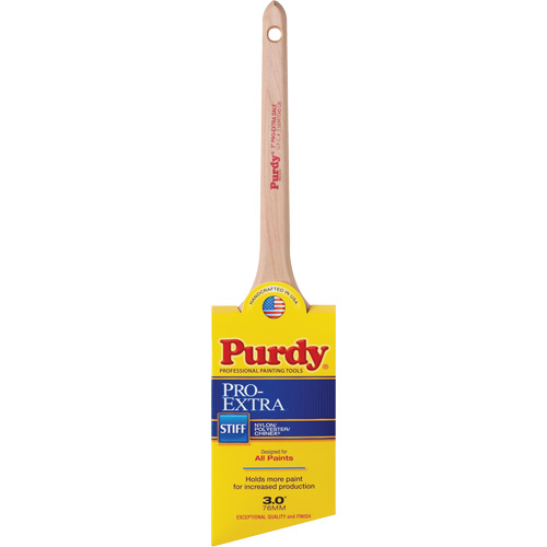 Pro-Extra Dale Paint Brush, Blended Material, Wood Handle, 3" Width R.M.G. Prévention