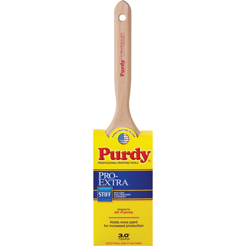 Pro-Extra Elasco Paint Brush, Blended Material, Wood Handle, 3" Width R.M.G. Prévention