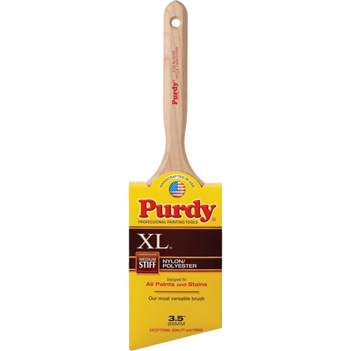XL Glide Paint Brush, Poly/Nylon, Wood Handle, 3-1/2" Width R.M.G. Prévention