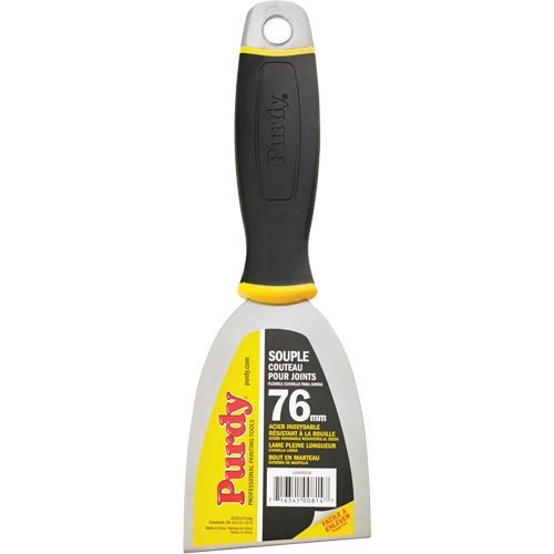 Premium Joint Knife, Stainless Steel Blade, 3" Wide, Plastic Handle R.M.G. Prévention
