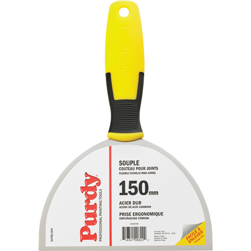 Contractor Flexible Joint Knife, High-Carbon Steel Blade, 6" Wide, Plastic Handle R.M.G. Prévention
