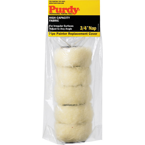 Pipe Painter Roller Refill, 19 mm (3/4") Nap, 177.8 mm (7") L R.M.G. Prévention