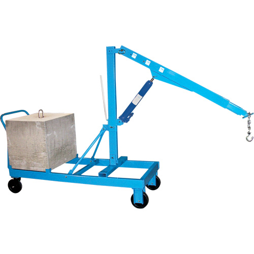 Floor Cranes - Reverse Boom, 8' Lift, 2000 lbs. (1 tons), 57" Arm, 78" H R.M.G. Prévention