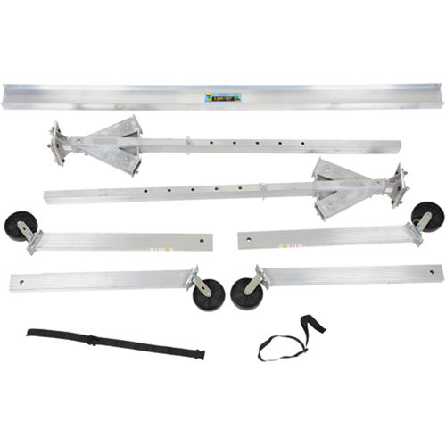 Grue mobile ajustable en aluminium, 12' lo, Capacit&eacute; 2000 lb (1 tonne) R.M.G. Prévention