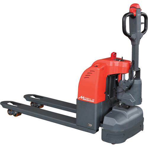 EFET33N Self-Propelled Electric Pallet Truck, 3300 lbs. Cap., 45" L x 21.25" W R.M.G. Prévention