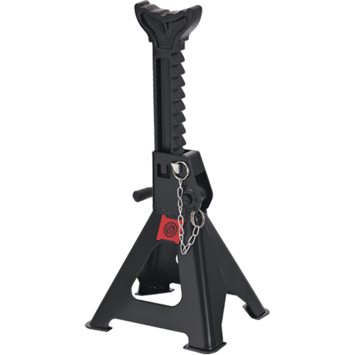 Jack Stands, Locking Pin, 3 tons Capacity, 11-4/5" - 17-9/10" H R.M.G. Prévention