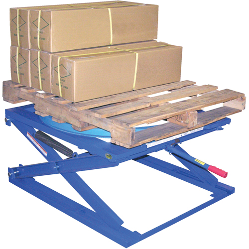 Support de palette ajustable, 42-1/4" lo x 40" la, Capacit&eacute; 4000 lb R.M.G. Prévention