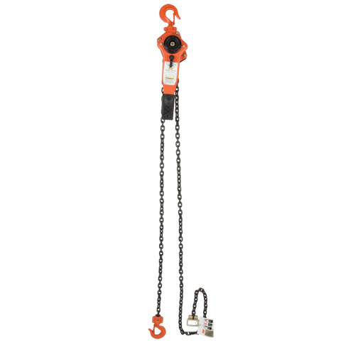 Lever Chain Hoist, 5' Lift, 3000 lbs. (1.5 tons) Capacity, Alloy Steel Chain R.M.G. Prévention