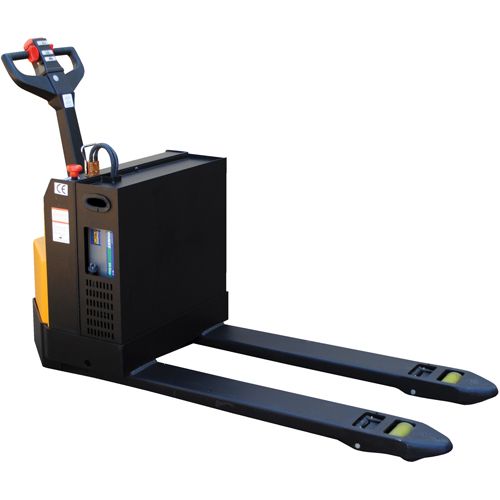 Fully Powered Electric Pallet Truck, 4500 lbs. Cap., 48" L x 30.25" W R.M.G. Prévention