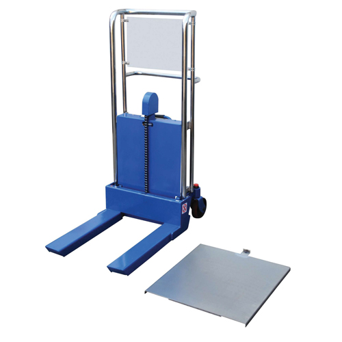 Hefti-Lift Load Stacker, Foot Pump Operated, 880 lbs. Capacity, 35" Max Lift R.M.G. Prévention