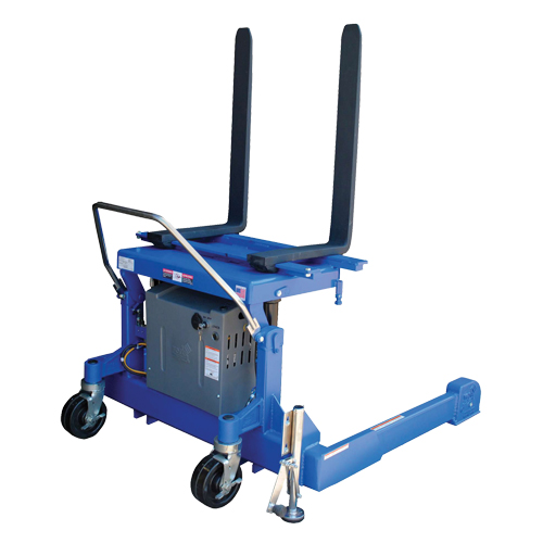 Straddled Ergonomic Tilter, 90° Tilt, 2000 lbs. Capacity, 72-13/16" L x 57-1/4" W x 29-1/4" H R.M.G. Prévention