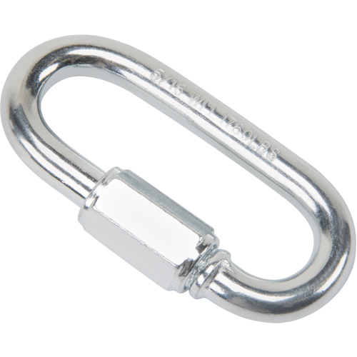 Zinc Plated Quick Link, 1760 lbs (0.88 tons), 5/16" R.M.G. Prévention