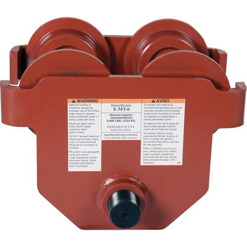 Low Profile Manual Trolley, 6000 lbs. (3 tons) R.M.G. Prévention