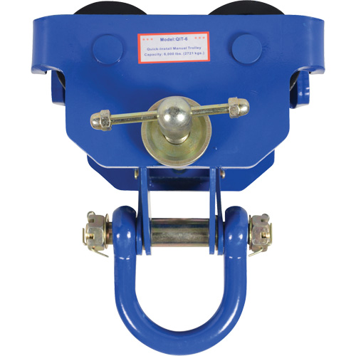 Quick Install Manual Trolley, 6000 lbs. R.M.G. Prévention