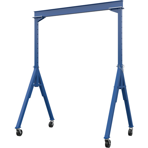 Adjustable Height Gantry Crane, 10' L, 2000 lbs. (1 tons) Capacity R.M.G. Prévention
