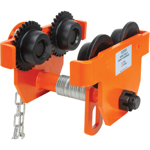 Chariot r&eacute;glable avec plaques de s&eacute;curit&eacute;, 10 000 lb (5 tonnes) Capacit&eacute;, 4-14/16" - 6-7/8" R.M.G. Prévention