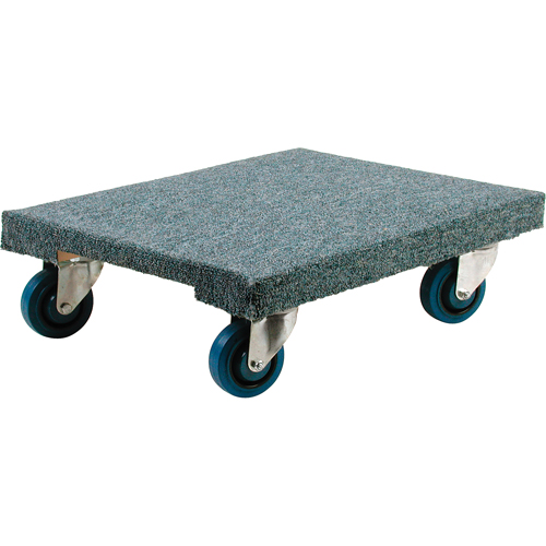 Wood Dollies - Heavy-Duty, Rubber Wheels, 1400 lbs. Capacity, 18" W x 30" D x 7" H R.M.G. Prévention