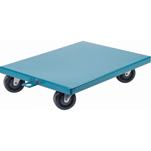 Plateaux roulants en acier, 18" la x 24" p x 7" h, Capacit&eacute; de 1200 lb R.M.G. Prévention