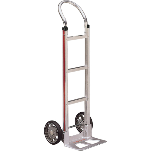 Knocked Down Hand Truck, Continuous Handle, Aluminum, 48" Height, 500 lbs. Capacity R.M.G. Prévention