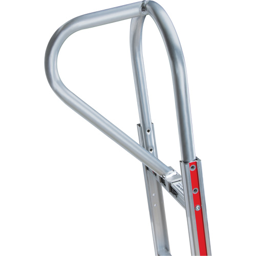 Knocked Down Hand Truck, P-Handle Handle, Aluminum, 52" Height, 500 lbs. Capacity R.M.G. Prévention