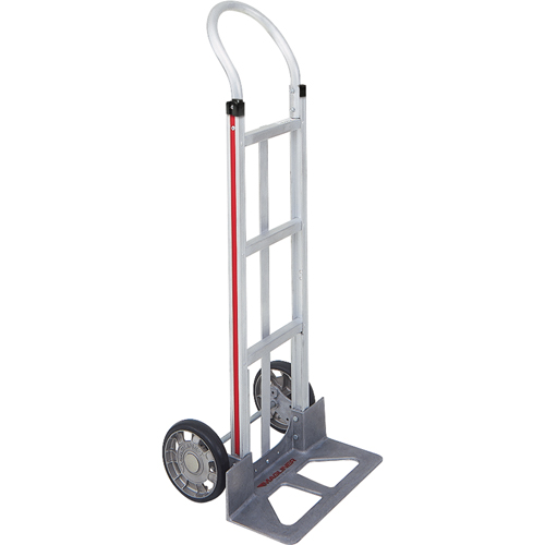 Knocked Down Hand Truck, Continuous Handle, Aluminum, 48" Height, 500 lbs. Capacity R.M.G. Prévention
