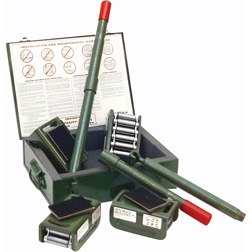 Machine Roller Kit, 3 tons Capacity R.M.G. Prévention
