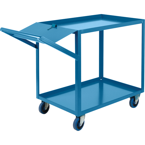 Chariots &agrave; cueillette, 36" h x 24" la x 52" p, 2 Tablettes, Capacit&eacute; 1200 lb R.M.G. Prévention