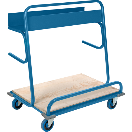 Chariots pour mat&eacute;riaux de construction, 39" x 26" x 42", Capacit&eacute; 1200 lb R.M.G. Prévention