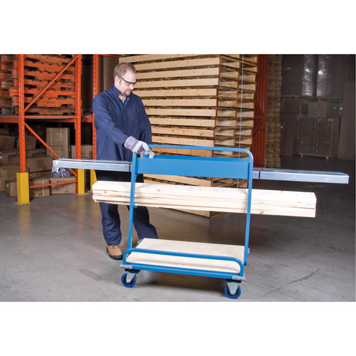 Chariots pour mat&eacute;riaux de construction, 39" x 26" x 42", Capacit&eacute; 1200 lb R.M.G. Prévention