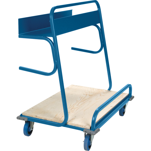 Chariots pour mat&eacute;riaux de construction, 39" x 26" x 42", Capacit&eacute; 1200 lb R.M.G. Prévention