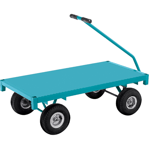 Platform Trucks - Ergonomic Platform Wagon Trucks, 24" W x 48" L, 1000 lbs. Capacity R.M.G. Prévention