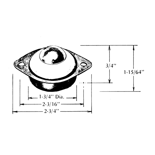 Billes de manutention en acier R.M.G. Prévention