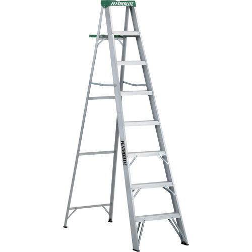 Escabeaux commerciaux (s&eacute;rie 2400), 8', Aluminium, Capacit&eacute; 225 lb, Type 2 R.M.G. Prévention