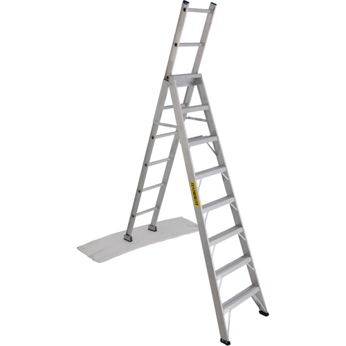 Escabeaux industriels Multi-Way de s&eacute;rie 2700, 8', Aluminium, Capacit&eacute; de 250 lb, ANSI 1, CSA 1 R.M.G. Prévention
