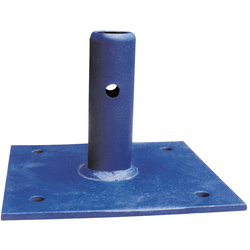 Scaffolding Accessories - Fixed Base Plate, Base Plate, 6" W x 6" H R.M.G. Prévention