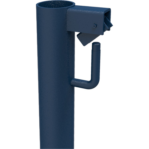 Accessoires pour &eacute;chafaudage - Poteau de garde-corps a/support, Poteau de garde-corps, 6" la x 56" h R.M.G. Prévention