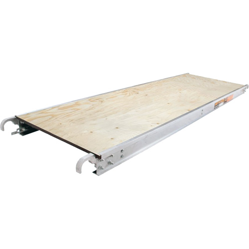 Work Platforms - Plywood Deck, Wood, 7' L x 24" W R.M.G. Prévention
