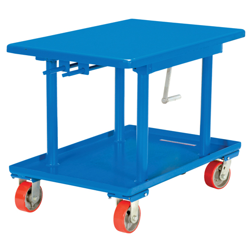 Hydraulic Lift Table, 24" L x 36" W, Steel, 2000 lbs. Capacity R.M.G. Prévention