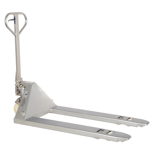 Pallet Truck, Stainless Steel, 48" L x 27" W, 5500 lbs. Capacity R.M.G. Prévention