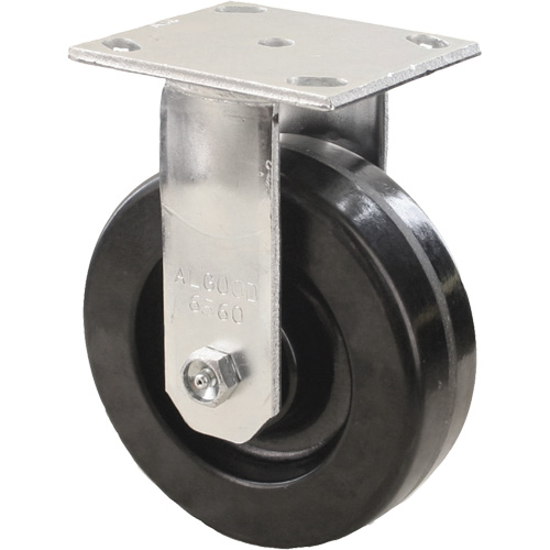 Roulettes robustes EMaxx &agrave; cheville, Fixe, 6" (152,4 mm), Ph&eacute;nolique, 1200 lb (544,3 kg) R.M.G. Prévention