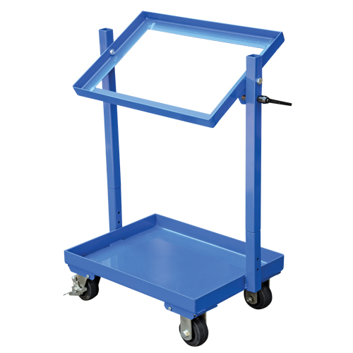 Stock Cart, Steel, 30-11/16" W x 19-1/4" D, 2 Shelves, 200 lbs. Capacity R.M.G. Prévention