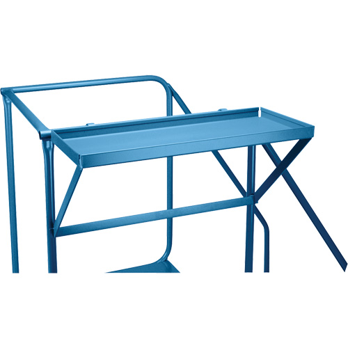 &eacute;chelles roulantes pour l'entretien et les m&eacute;caniciens, Acier, 4 Marches, Hauteur de la plateforme 38" R.M.G. Prévention